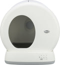 Trixie - self-cleaning litter box - plastic - white - automatic litter box