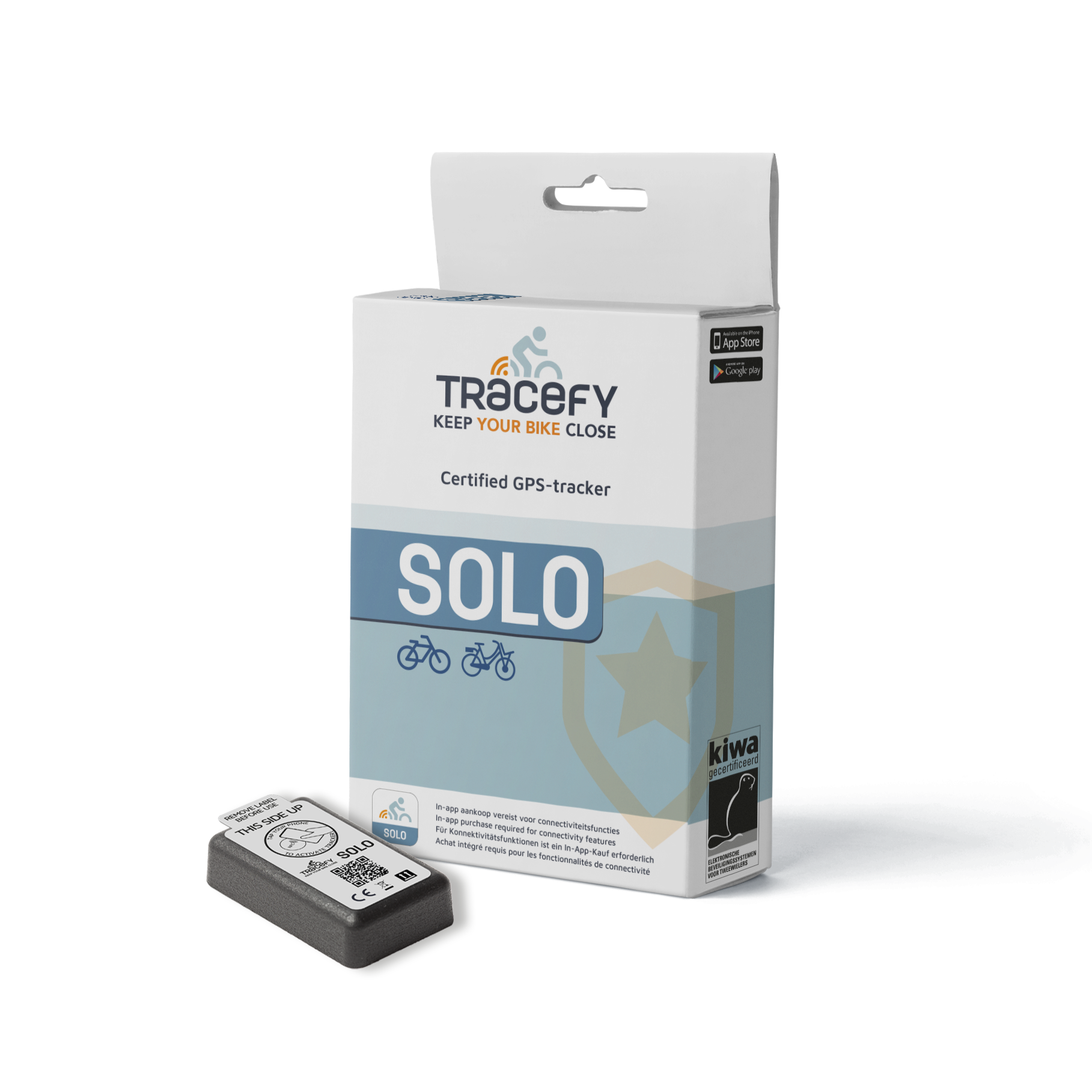 Tracefy solo standalone GPS tracker