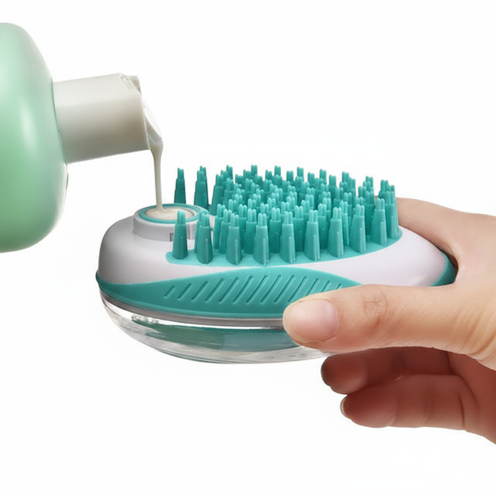 Bath Brush Comb clean product image